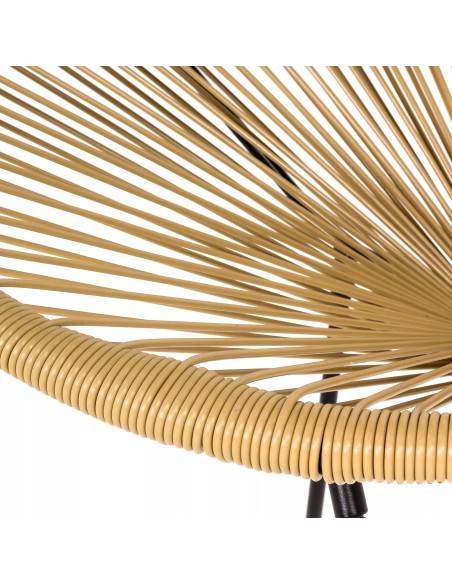 Zestaw mebli rattanowych do ogrodu na balkon Acapulco 2x fotel + stolik Meven 5900607534296 7