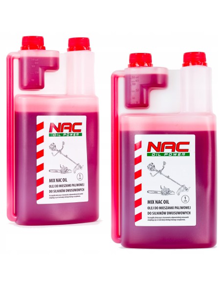 Olej do mieszanki paliwowej do silników dwusuwowych NAC MIXNACOIL 1L 5900607533985