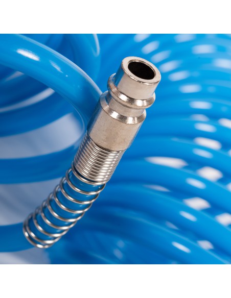 Odporny na uszkodzenia wąż spiralny pneumatyczny do sprężarki NAC NAIR-HPE-15, 6×8mm 15m 5902490787575 3