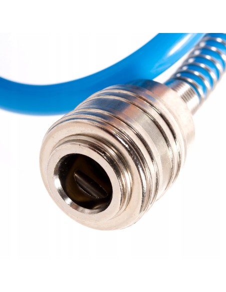 Odporny na uszkodzenia wąż spiralny pneumatyczny do sprężarki NAC NAIR-HPE-15, 6×8mm 15m 5902490787575 4