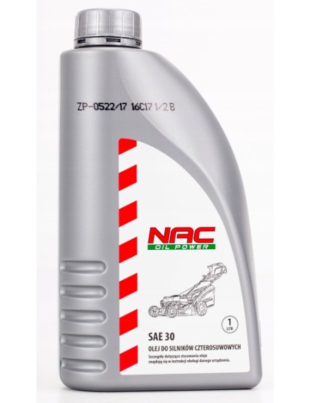 Olej do kosiarki spalinowej dla silników czterosuwowych SAE30 NAC,1L 5900607533947 3