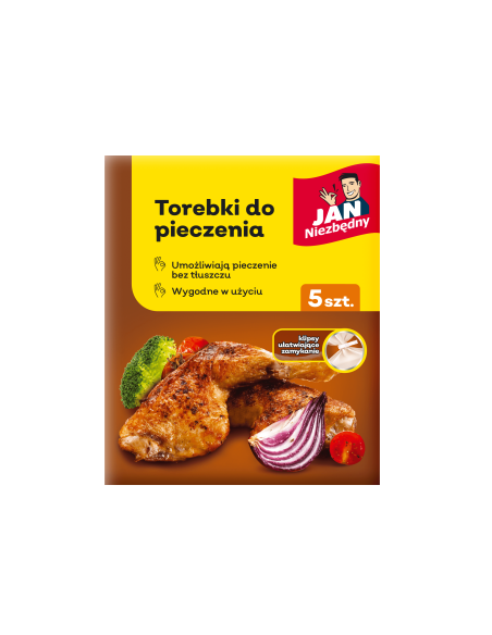 Torebki do pieczenia warzyw i mięsa 25x38cm 25szt Jan Niezbędny 5900536273129 2