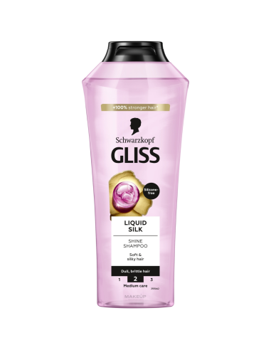 Szampon do włosów matowych 400ml GLISS Liquid Silk 9000100549592