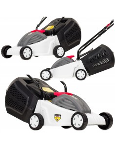 Cicha kosiarka elektryczna z silnikiem indukcyjnym NAC LE12-32-PI-J, szer. koszenia 32 cm 5902067856291