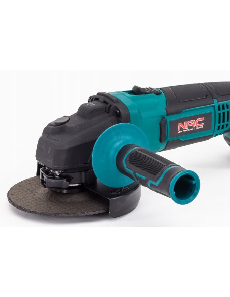 Poręczna szlifierka kątowa do warsztatu NAC AGE-125-LI 20V - korpus 5902490740112 4