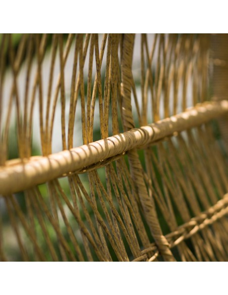 Szeroki fotel ogrodowy z rattanu Phuket Meven 83 × 73 × 145 cm 5900607534265 8