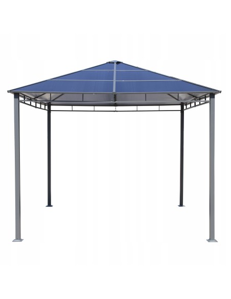 Stalowo - aluminiowy pawilon ogrodowy Meven, 296 × 296 cm 5902490785137