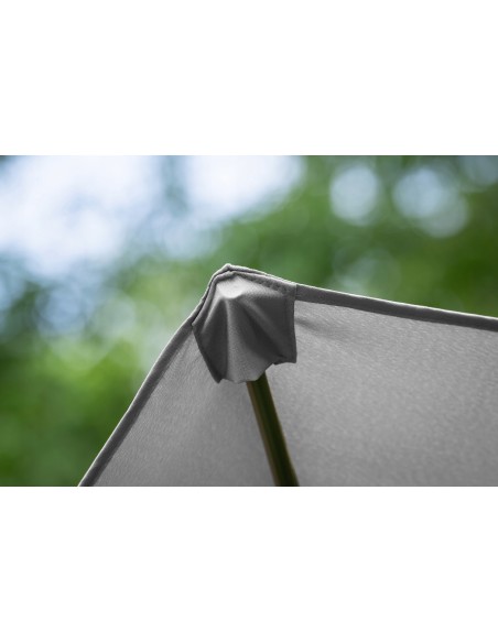 Szary parasol ogrodowy plażowy łamany Evelo Meven 210 x 220 cm 5902490786837 6