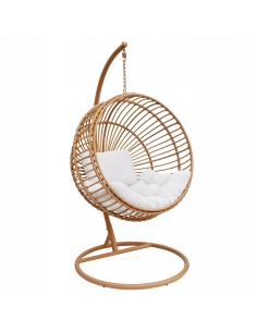 Boho fotel podwieszany kokon ogrodowy STELLA MEVEN, 105×195 cm 5900607539987