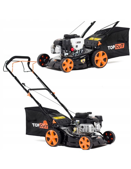 Lekka i zwrotna kosiarka spalinowa z napędem TOP CUT TC-LS40-130-SB, szer. koszenia 40 cm 5902490784642 2