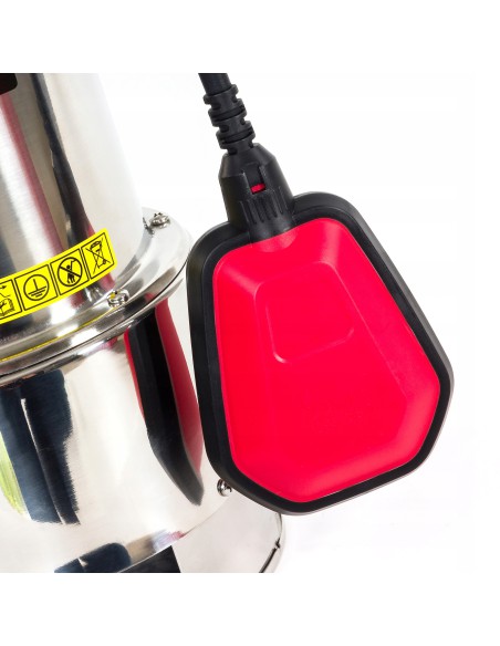 Wydajna i wytrzymała pompa zatapialna do brudnej wody NAC SPE100INOX-L, 1000 W - 20000 L/H 5902490742635 2