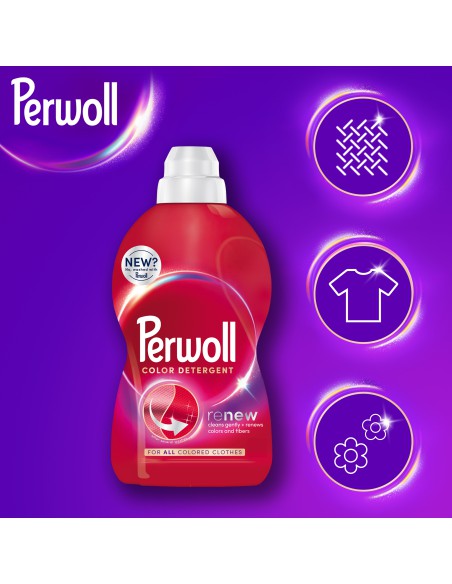 Pielęgnujący płyn do prania kolorów Perwoll Renew Color 40 prań 2L - Żele i płyny do prania Pielęgnujący płyn do prania kolorów Perwoll Renew Color 40 prań 2L 9000101810479 2
