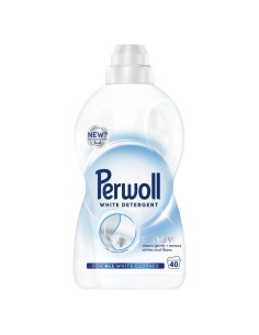 Pielęgnujący płyn do prania białych ubrań Perwoll Renew White 40 prań 2L 9000101808537