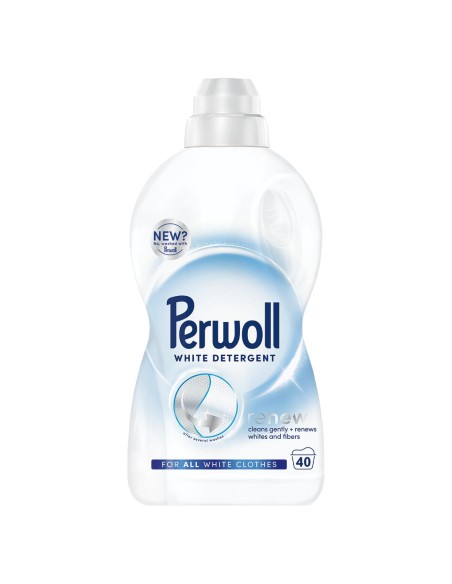 Pielęgnujący płyn do prania białych ubrań Perwoll Renew White 40 prań 2L 9000101808537