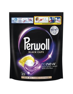 Kapsułki do prania ciemnego Perwoll Renew Black Caps 23 prania 9000101810561