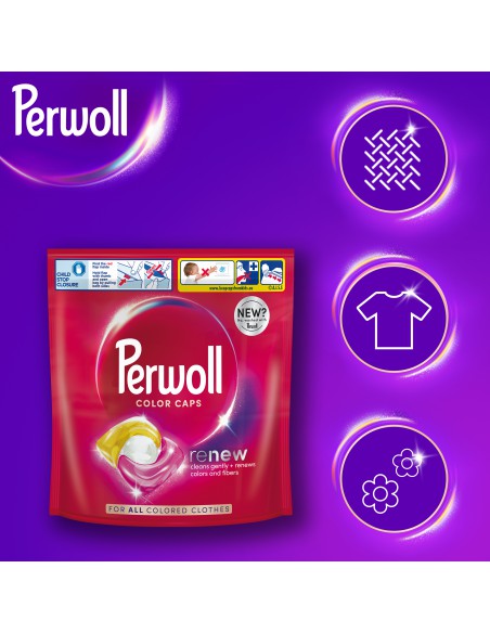 Kapsułki do prania kolorowego Perwoll Renew Color Caps 23 prania 9000101810592 2
