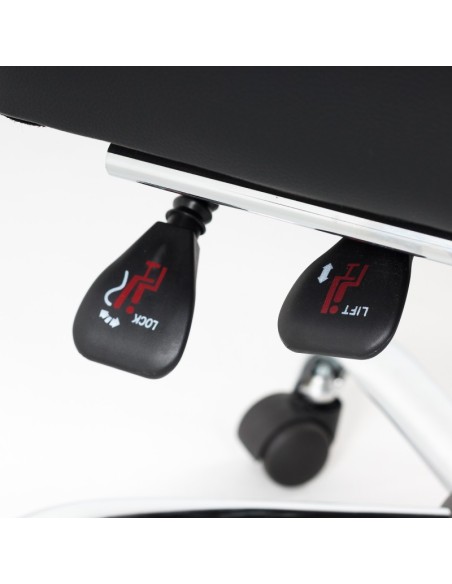 Obrotowy fotel biurowy z zagłówkiem CRAFT Meven 5902490784703 13