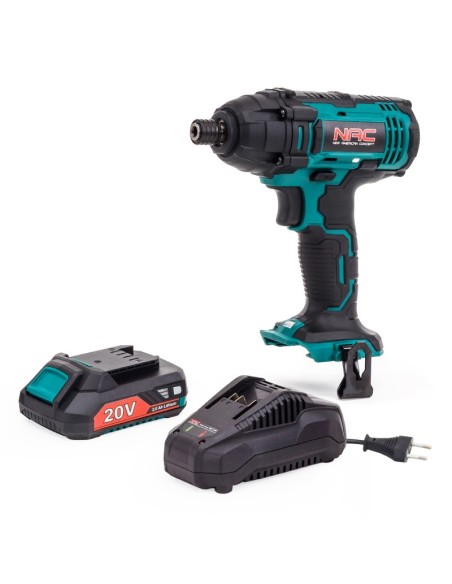 Akumulatorowy zakrętak udarowy zestaw z akumulatorem i ładowarką - ID-LI-ST-20V 5902490747166