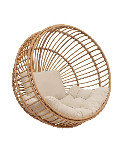 Fotel podwieszany STELLA poduszka beżowa 5900607539970 3