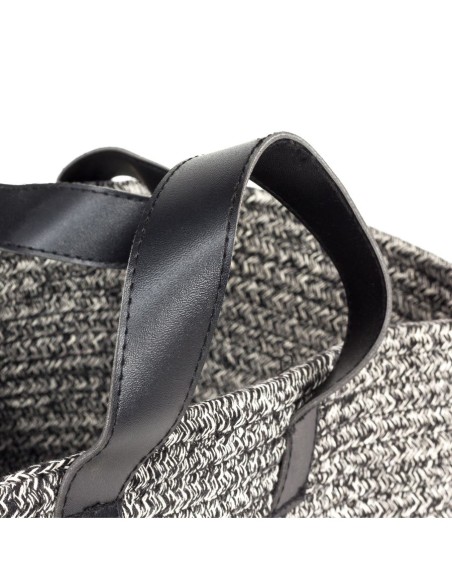 Sznurkowy kosz do przechowywania Cotton bag L MEVEN, 38x26x40 cm 5902490743519 4