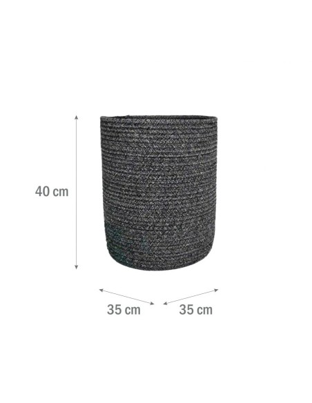 Osłonka na doniczkę pojemnik Cotton classic L MEVEN, 35x35x40 cm 5902490743465 4