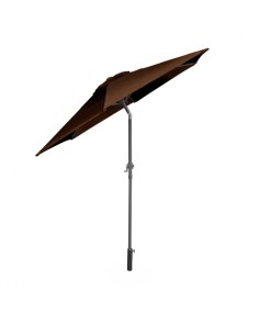Łamany parasol ogrodowy plażowy Evelo Mokka Meven 210 x 220 cm 5902490786844 2