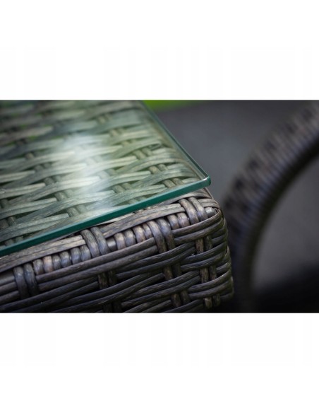 Zestaw mebli ogrodowych PAISO stół +  6 krzeseł + poduszki Meven 5902490742796 10