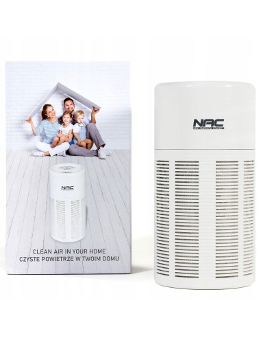 Wydajny oczyszczacz powietrza NAC AP145-DN z filtrem HEPA, jonizacją powietrza, lampą UV - Oczyszczacze i nawilżacze powietrza