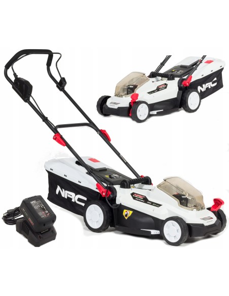 Cicha kosiarka akumulatorowa NAC LB18-33-B40-S 18V z akumulatorem 4AH i ładowarką 5902490741751