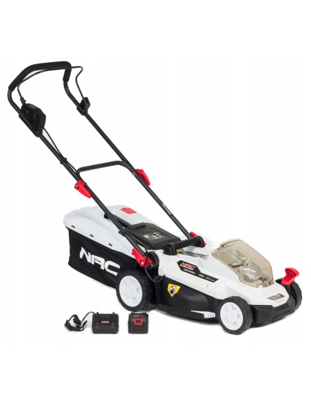 Cicha kosiarka akumulatorowa NAC LB18-33-B40-S 18V z akumulatorem 4AH i ładowarką 5902490741751 2