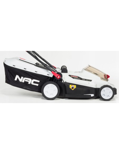 Cicha kosiarka akumulatorowa NAC LB18-33-B40-S 18V z akumulatorem 4AH i ładowarką 5902490741751 9