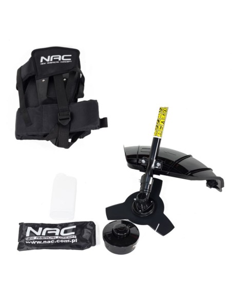Wydajna kosa spalinowa NAC BP620-38KA-T 62 cm3 + głowica żyłkowa + szelki - Kosy spalinowe Wydajna kosa spalinowa NAC BP620-38KA-T 62 cm3 + głowica żyłkowa + szelki 5902067851845 9