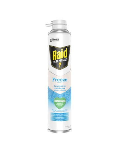 Aerozol zamrażający owady biegające Raid Essentials Freeze Spray 350ml - Środki na komary i kleszcze