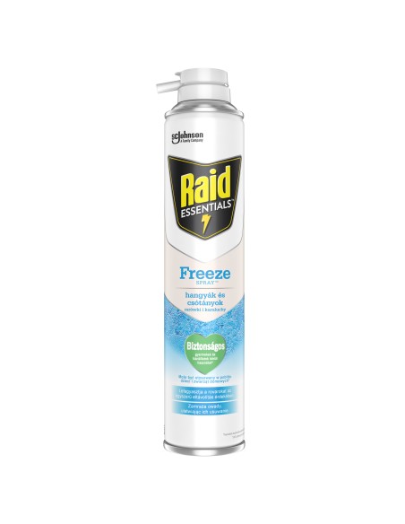 Aerozol zamrażający owady biegające Raid Essentials Freeze Spray 350ml 5000204244281