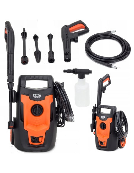 Kompaktowa myjka wysokociśnieniowa NAC PWE140-LN, 1400 W 5907510482751