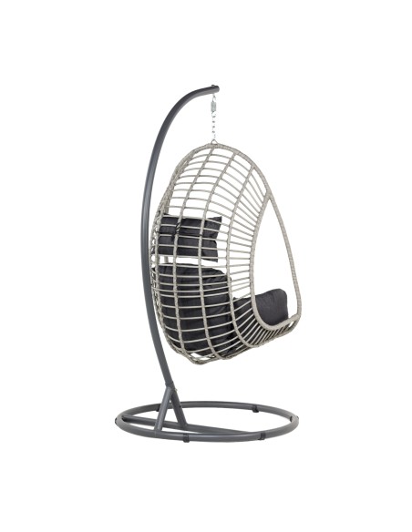 Ogrodowy fotel podwieszany VERONA Meven, 105 x 196 cm jasnoszary 5905842512016 4