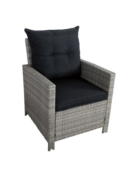 Ogrodowy zestaw mebli jasnoszary PUERTO Meven, sześcioczęściowy 5905842510005 3