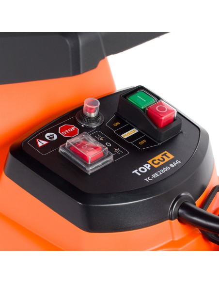 Mocny rozdrabniacz elektryczny rębak frezowy TOP CUT TC-RE2800-BAG, 2800 W - Rozdrabniacze i łuparki Mocny rozdrabniacz elektryczny rębak frezowy TOP CUT TC-RE2800-BAG, 2800 W 5905842513433 5