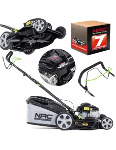 Zwrotna i prosta w obsłudze kosiarka spalinowa z napędem i silnikiem Briggs NAC LS46-575EX-HS-NG 140 cm³ 5902490784338