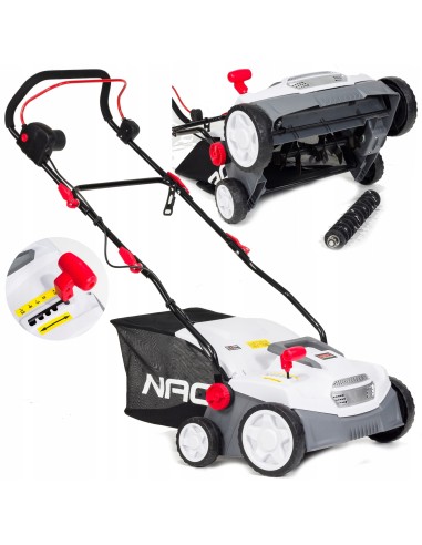 AERATOR ELEKTRYCZNY NAC WERTYKULATOR 1500W 2W1 - Aeratory i wertykulatory