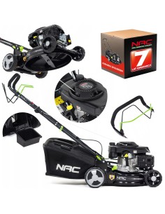 Mocna kosiarka spalinowa NAC Napęd 146cm³ 2,6kW 42cm 4w1 5902490742109