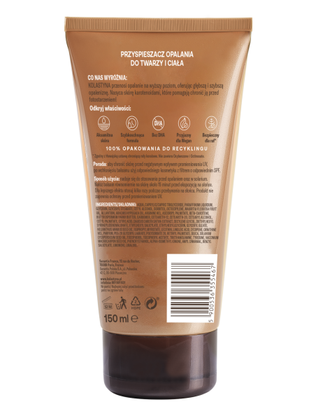 Szybkoschnący przyspieszacz opalania Kolastyna 150ml 5900536345055 2