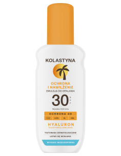 Lekka emulsja do opalania w sprayu Kolastyna SPF 30 150 ml 5900536355559