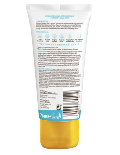 Wysoko wodoodporny krem dla dzieci i niemowląt Kolastyna SPF 50 75 ml 5900536355412 2