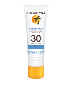 Matujący krem ochronny do twarzy Kolastyna SuperMat SPF 30 50 ml 5900536355597