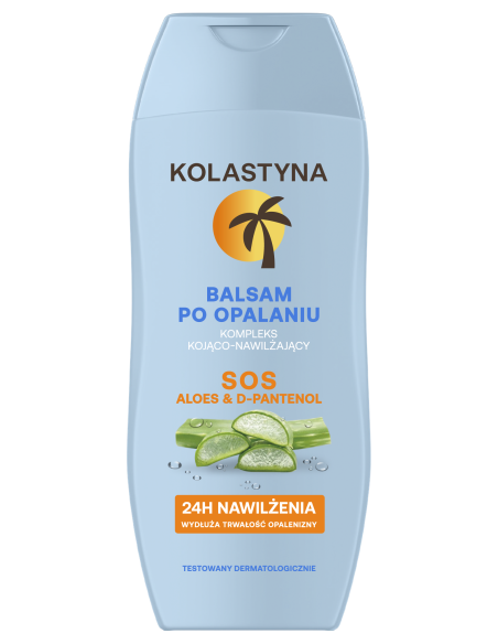 Kojąco-nawilżający balsam po opalaniu Kolastyna SOS 200ml 5900536355627