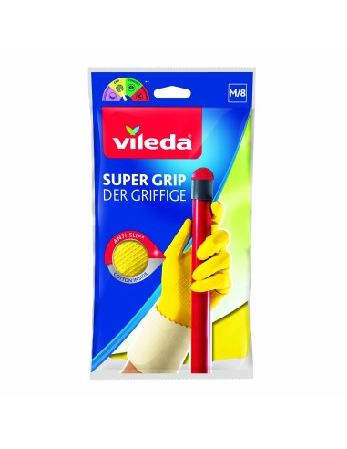 Antypoślizgowe rękawice Vileda Super Grip rozm. M 8001940003351 2