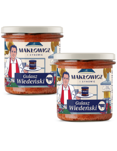 Gulasz Wiedeński Makłowicz i Synowie 2x330g 5905644030305