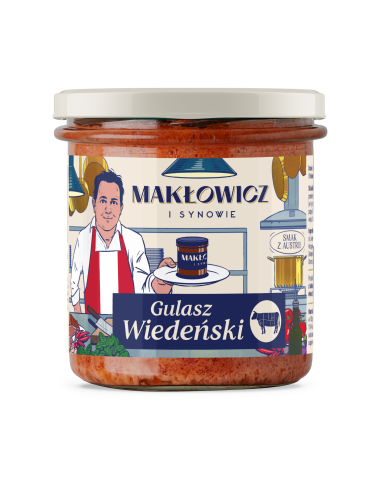 Gulasz Wiedeński Makłowicz i Synowie 2x330g 5905644030305 2