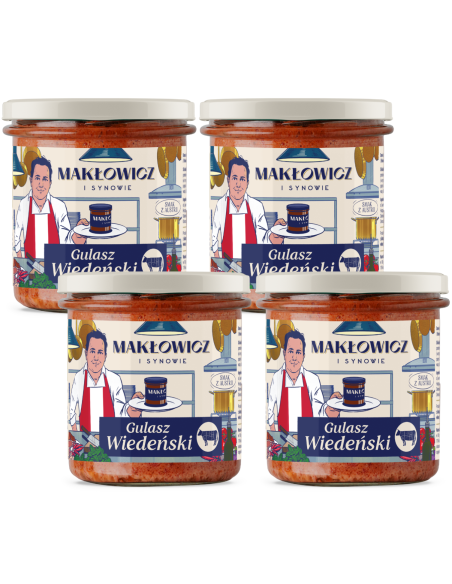 Gulasz Wiedeński Makłowicz i Synowie 4x330g 5905644030305